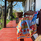 Хустка жіноча "Мелітопольські черешні" 90х90 см MKNCH080623-9, фото 6