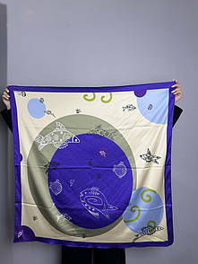 Хустка жіноча "Моречко" 90х90 см MKNCH080641-1