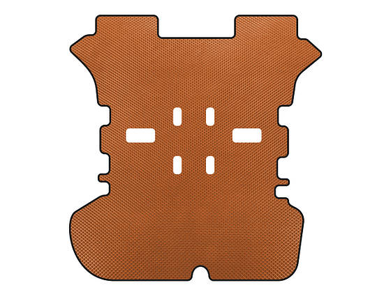 Килимок в багажник EVA Помаранчевий для Toyota Previa 2000-2006 рр, фото 1