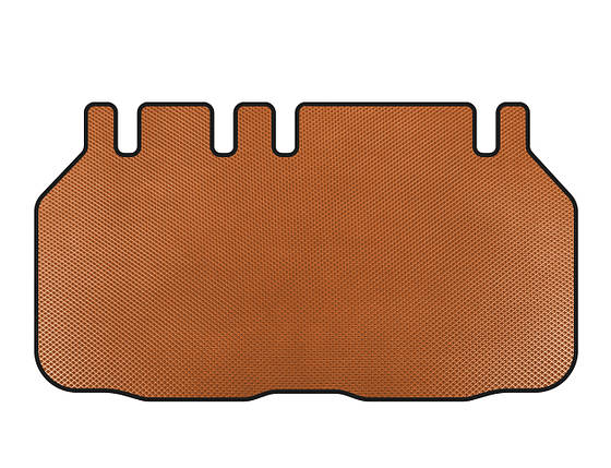 Килимок в багажник EVA 6-ти місний Помаранчевий для Toyota Previa 2006-2019 рр, фото 1