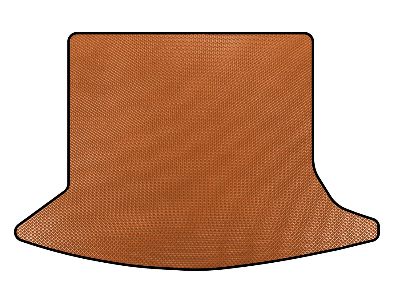 Килимок в багажник EVA  7-ми місний  Помаранчевий  для Toyota Verso 2009- рр