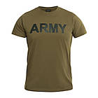 Футболка T-Shirt Sturm Mil-Tec Army - Olive "ARMY"