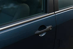 Зовнішня окантовка стекол (4 шт, нерж) для Ford Focus I 1998-2005 рр