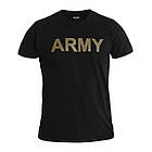 Футболка T-Shirt Sturm Mil-Tec Army чорна "ARMY "
