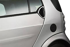 Окантовка ручок (2 шт, нерж) для Smart 1998-2007 рр