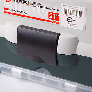 Ящик для  інструментів 21" 530*270*245мм INTERTOOL BX-6121