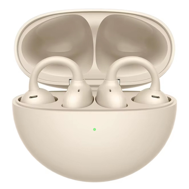 Навушники Huawei FreeClip beige