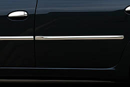 Молдинг дверний OmsaLine для Renault Logan I (2008-2013) (4 шт)