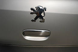 Хром на ручку багажника Omsa Line для Peugeot 307