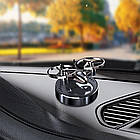 Автомобільний ароматизатор Авіатор AD-2531 на сонячній батареї стильний освіжувач повітря в салон, фото 2