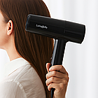 Фен професійний LB-64003 1000 Вт з іонізацією для укладання та сушіння волосся вдома та в салоні, фото 2