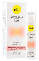 Лубрикант pjur WOMAN Lust, 15 ml - Vibrating Orgasm Gel Royal Style