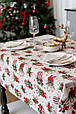 Новорічна скатертина на стіл Stripe Balls ТМ ПРОВАНС, фото 7