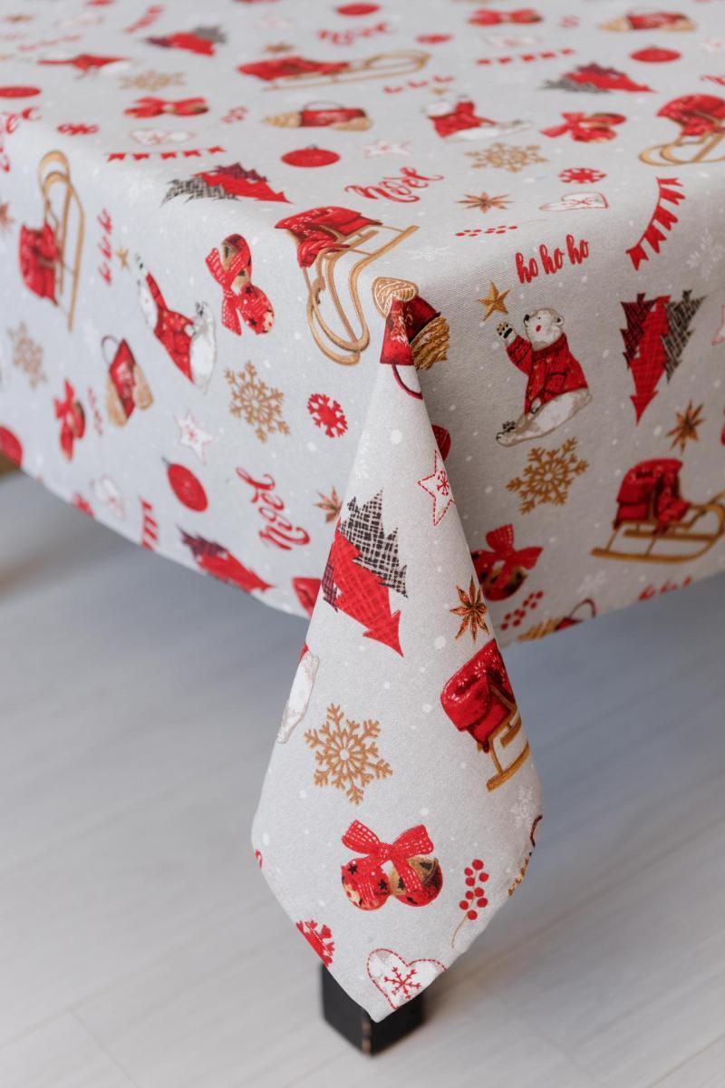 Новорічна скатертина на стіл NOEL ТМ ПРОВАНС, фото 1