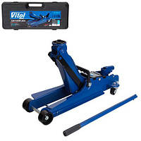 Домкрат гідравл. підк. 2,5т валіза min 85 мм — max 385 мм. з низьким підкатом 14,5 кг (DP-25385K)