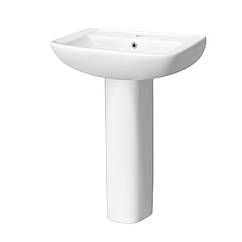 Умивальник керамічний тюльпан  SY 14  61*46*88 білий ( А0058459 )