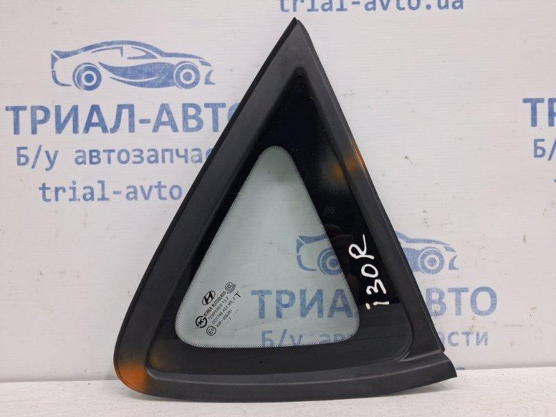 Скло в кузов заднє праве Hyundai I30 FD 1.6 DIESEL D4FB 2007 (б/у), фото 1