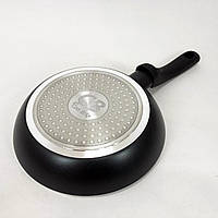 Сковорода з антипригарним покриттям для газової плити Con Brio СВ-2022 20 см, Сковорода для варіння TI-80