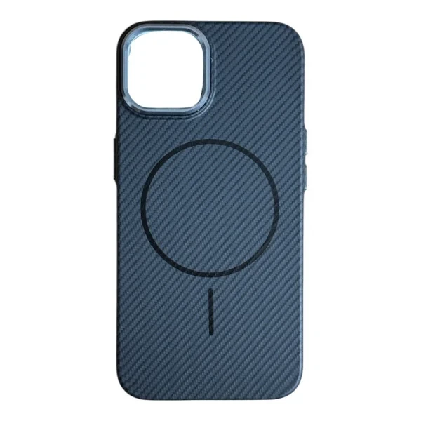 Чохол-накладка Infinity Carbon Slim Case with Magnetic iPhone 14 Pro Jeans, фото 1