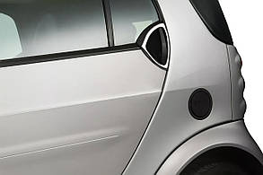 Окантовка ручок (2 шт, нерж) для Smart 1998-2007 рр