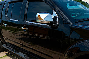 Зовнішня окантовка стекол (4 шт, нерж.) для Suzuki Equator 2009- рр