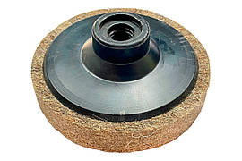 Круг повстяний на МШУ Sprut 100 x 25мм x M14 жорсткий