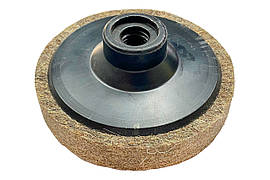 Круг повстяний на МШУ Sprut 100 x 25мм x M14 м'який