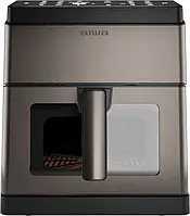 Мультипіч AIWA KUMADAI AFR-8000 1800Вт/чаша 8л/програм:12/сенсорне керування/оглядове вікно/коричнев