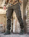 Штани Олива Зимові soft shell BANDIT ТР6407 ТМ, фото 2