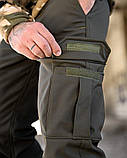 Штани Олива Зимові soft shell BANDIT ТР6407 ТМ, фото 6