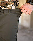 Штани Олива Зимові soft shell BANDIT ТР6407 ТМ, фото 7