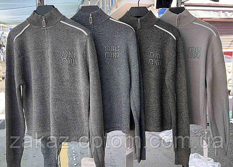 Светр жіночий в'язання оптом (46-50) Китай LC 9015-2-140195, фото 1