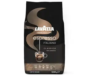 Кава в зернах Lavazza Espresso Classic 1кг 100% Арабіка Лавацца Італія Оригінал