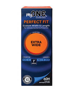 Презервативи MyONE Extra Wide Розмір 60H, 10 шт