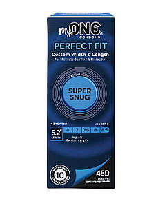 Презервативи MyONE Super Snug Розмір 45Д, 10 шт