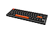 Ігрова механічна клавіатура ATK68 V2 Pro Black-Orange | Магнітні свічі Gateron | RGB 8000 Гц, фото 6