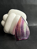 Флюорит натуральний камінь мінерал крапля кабошон з флюориту., фото 2