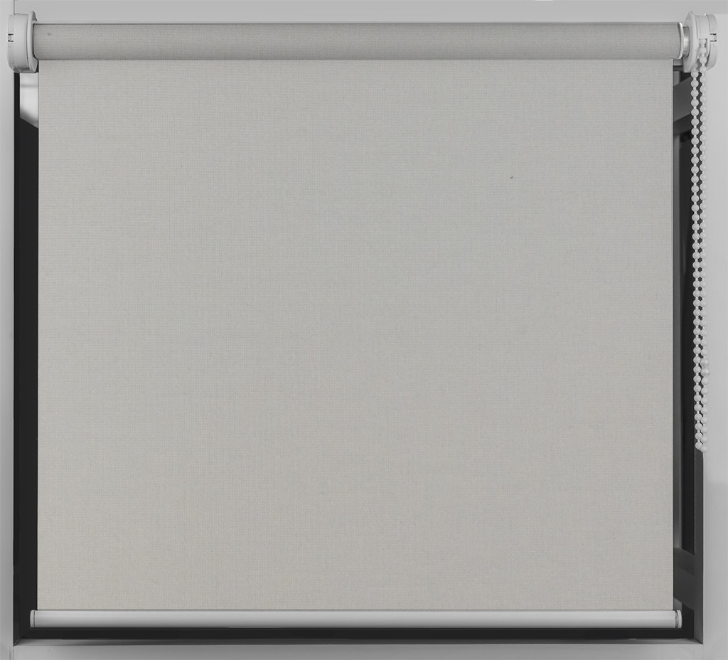 Тканинний ролет Блекаут Сіре перо (Німеччина) Blackout, фото 1