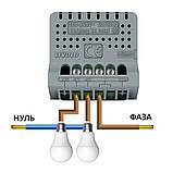 Розумний сенсорний ZigBee вимикач 10 сенсорів (2-2-2-2-2) Livolo білий скло (VL-C710Z-11), фото 7