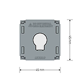 Сенсорна кнопка LIVOLO без фіксації (дзвінковий / імпульсний), безпотенційний / сухий контакт, живлення 12-24В, фото 6