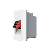 Hi-Fi аудіо розетка LIVOLO (Banana), біла, для колонок і підсилювачів, модуль 0.5 поста (VL-FCSD-1WPS01), фото 2