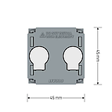 Розумне реле-вимикач LIVOLO, 2-канальний, 5А 230В, без нейтралі (VL-FC2Z2-2G), фото 6