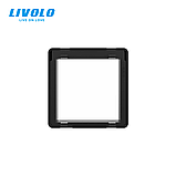 Кришка для розетки LIVOLO IP44 – захист від вологи та бризок, чорна (VL-XW001-2B), фото 5