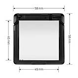 Кришка для розетки LIVOLO IP44 – захист від вологи та бризок, чорна (VL-XW001-2B), фото 6