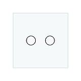 Розумний сенсорний вимикач для ролет Livolo білий (VL-FC2NWZ2-2GWP), фото 3