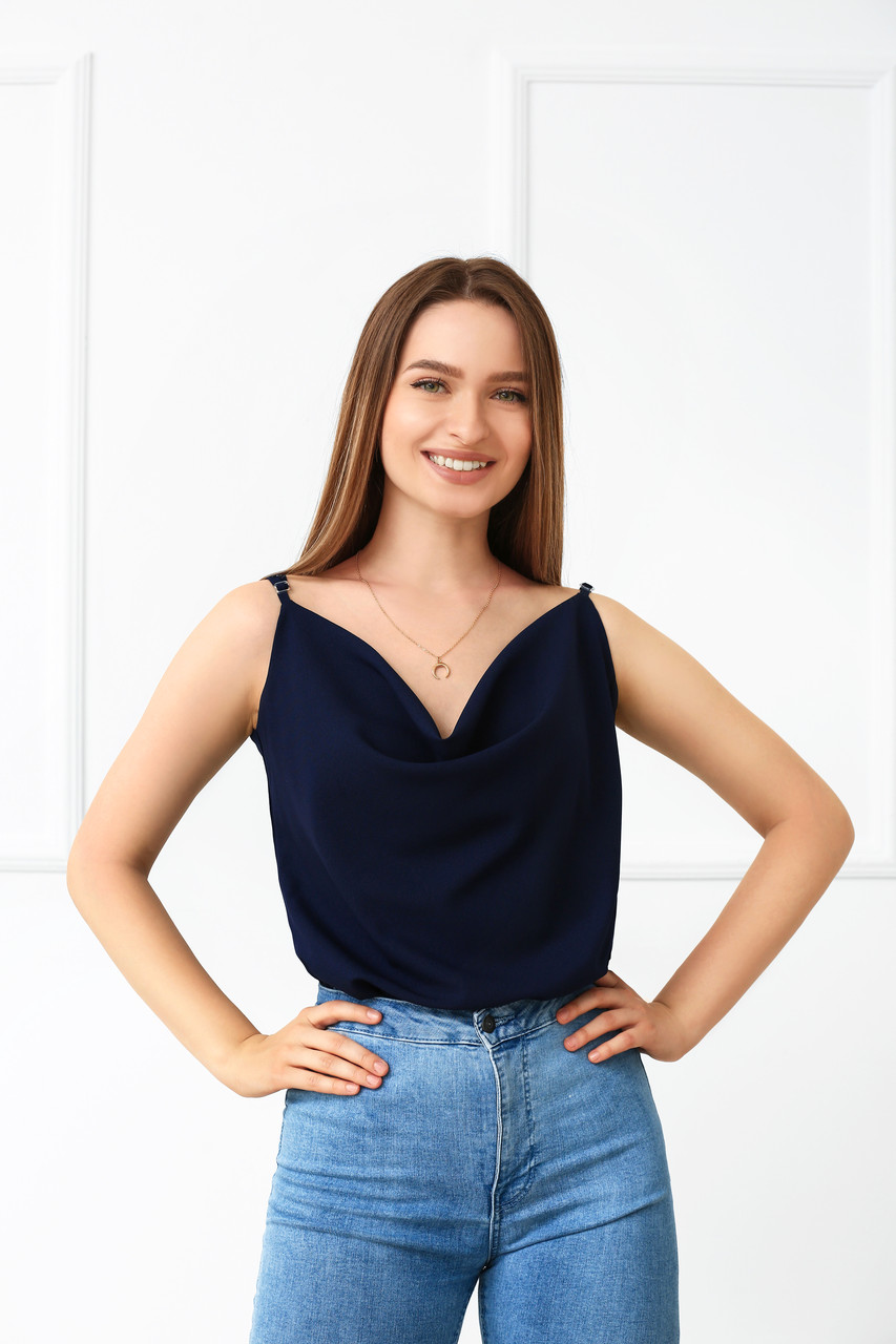 Літня блузка на тонких бретельках "Argo", фото 1