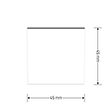 Кнопковий вимикач без фіксації (дзвінковий / імпульсний) LIVOLO, білий, модуль без рамки (VL-FCMH-2WP), фото 6