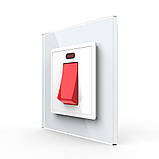 Майстер вимикач 20 ампер Livolo білий (VL-C7KMKV20A-2WP), фото 2