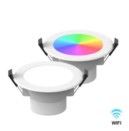 Розумний Wi-Fi точковий світильник RGB 9W 220V Livolo (VL-SHQ014), фото 1