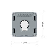 Розумний сенсорний вимикач LIVOLO, прохідний / перехресний, 5А 230В, без нейтралі (VL-FC1SZ2-2G), фото 6
